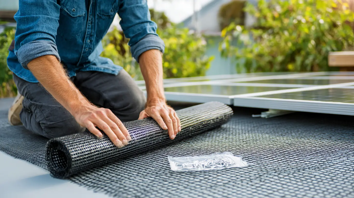 เจ้าของบ้านที่พอใจกับโซลูชันป้องกันนก